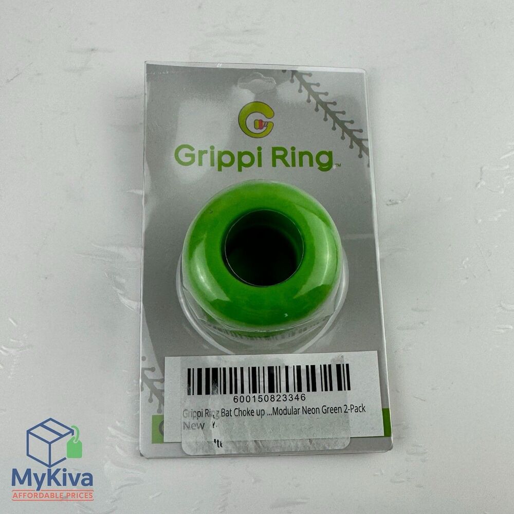 Grippi Ring modular grip adjuster for softball baseball bat Black Chocke up